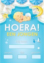 Mega poster Hoera een jongen!