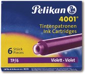Pelikan 4001 - Korte Inktpatronen - Violet