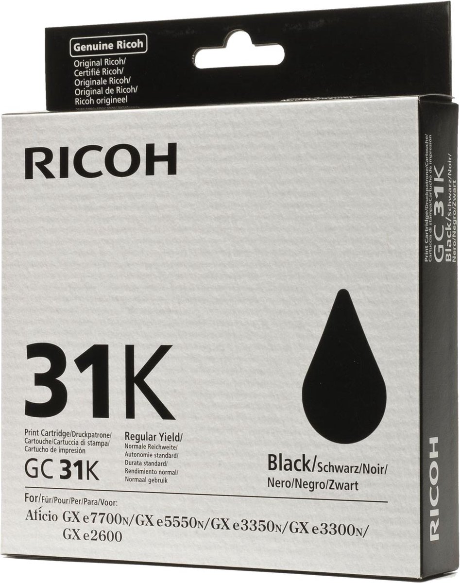Ricoh Gelcartridge GXE3300 zwart