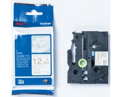 Originele Brother TZe-R234 lintcassette - goud op wit, 12 mm breed