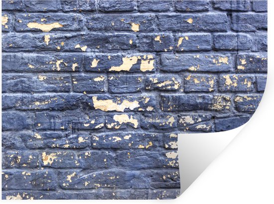 Stickers muraux - Briques - Peinture - Mur - 160x120 cm - Film Adhésif XXL