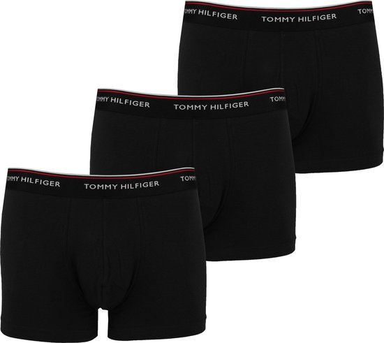 Boxershorts Tommy Hilfiger - Hommes - Lot de 3 - Noir - Taille S