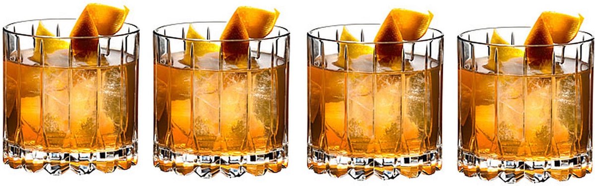 Riedel Whiskey Glas Double Rocks - 4 stuks