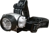 Grundig Hoofdlamp 7 Led Met Hoofdband Zilver/zwart