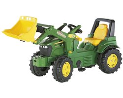 Rolly Toys FarmTrac John Deere - Traptractor met Frontlader