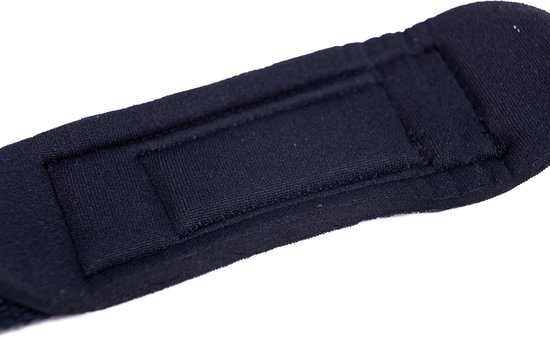 AJ-Sports Lifting straps - Wrist wraps - Straps fitness - Lifting grips - Deadlift straps - 2 stuks - Fitness - Krachttraining - Zwart