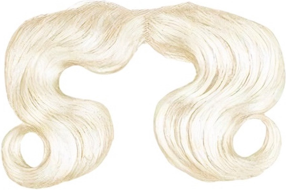 sintsnor/baard kanekalonhaar wit
