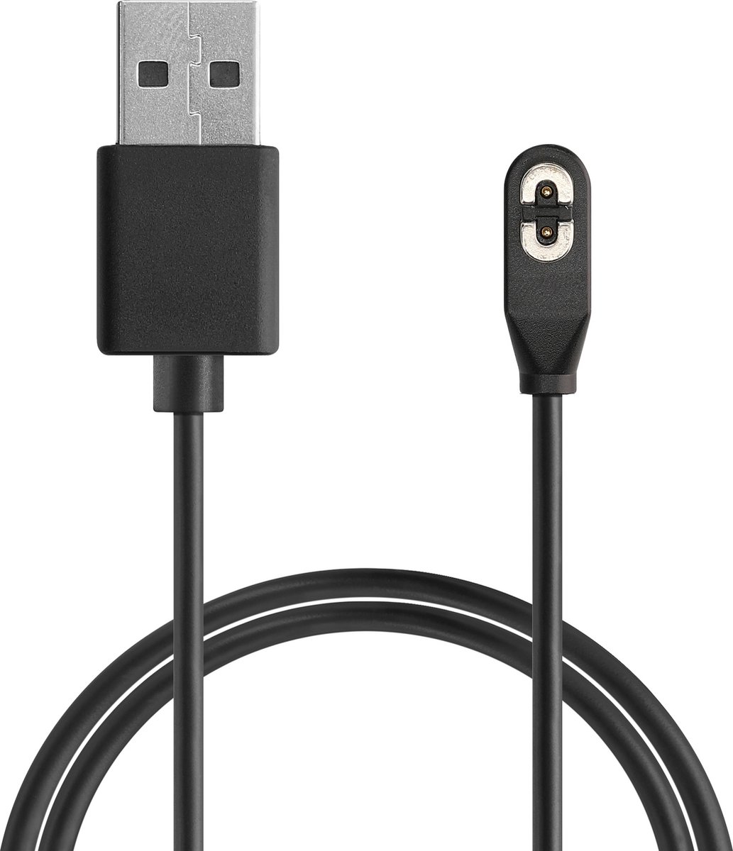 kwmobile USB-oplaadkabel geschikt voor AfterShokz Aeropex AS800 / OpenComm ASC100SG kabel - Laadkabel voor smartwatch - in zwart