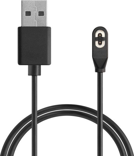 kwmobile USB-oplaadkabel compatibel met AfterShokz Aeropex AS800 / OpenComm ASC100SG - Kabel voor smartwatch - zwart