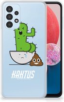 Beschermhoesje Geschikt voor Samsung Galaxy A13 4G Smartphone hoesje Cactus Poo