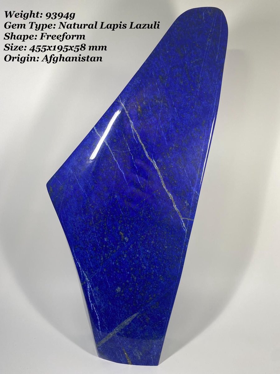 A+++ Lapis Lazuli Steen - 10KG - Vrije Vorm - Zelfstaand - Blauw - Energy - Helend