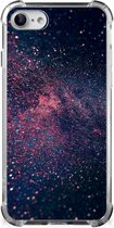 Smartphone hoesje iPhone SE 2022/2020 | iPhone 8/7 Mobiel Case met transparante rand Stars