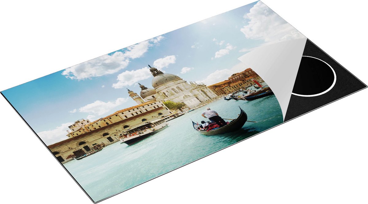 Chefcare Inductie Beschermer Basiliek San Marco in Venetië op het Water - 89,6x51,6 cm - Afdekplaat Inductie - Kookplaat Beschermer - Inductie Mat