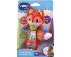 VTech Dierenvriendjes Rammelaar Vos - Baby Speelgoed - Educatief Baby Speelgoed - Bijting - Van 3 tot 12 Maanden