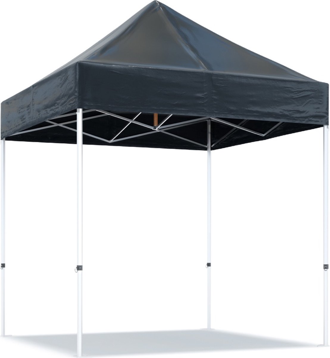 Easy up partytent 2x2m - Professional | PVC gecoat polyester - | Frame: Aluminium | Hex 50