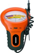 Monzana Watertester Primeur - voor PH en Chloor 18x12x5cm - Oranje | bol.com