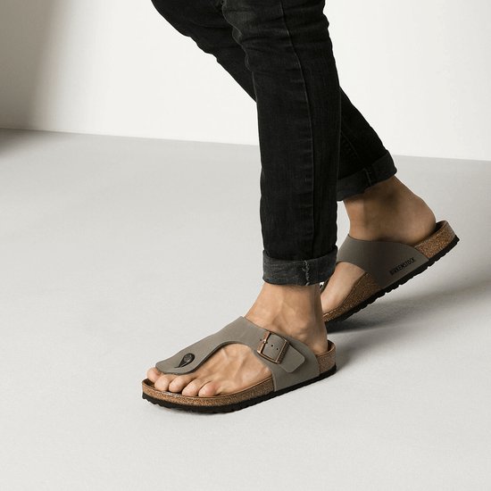 Birkenstock Slippers / Tongs Homme Ramses Stone Narrow-fit - taille 37 |  bol.com