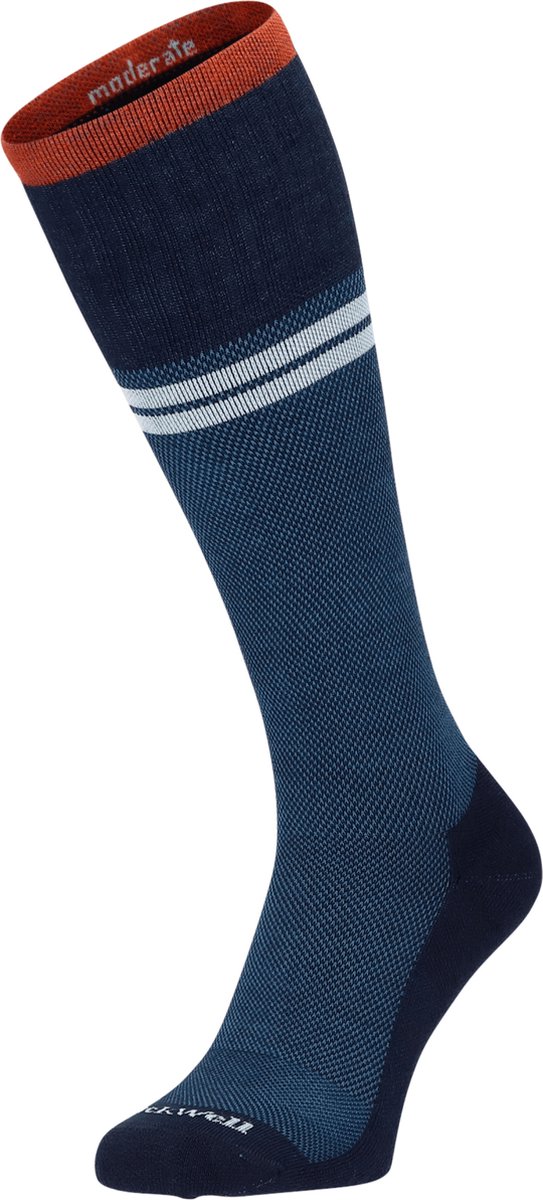 Sockwell - Sportster - Heren - Compressiekousen - Blauw