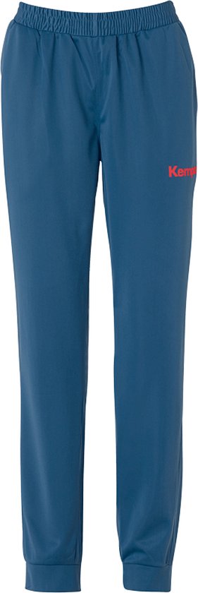 Kempa Lite Training Pants Dames Ijsgrijs-Fluo Rood Maat XL