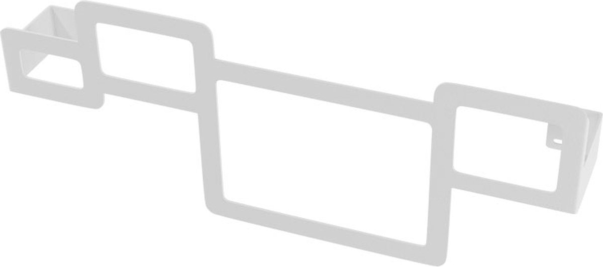 Eastbrook- Handdoekhanger Vierkant Mat Wit 47cm