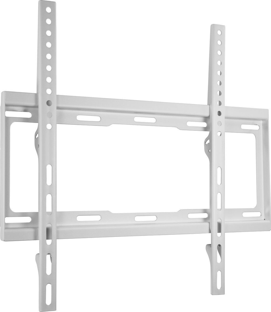 DELTACO ARM-522 Wandsteun voor TV / monitor 32-55 " 40 kg VESA 75x75 tot 400x400mm wit