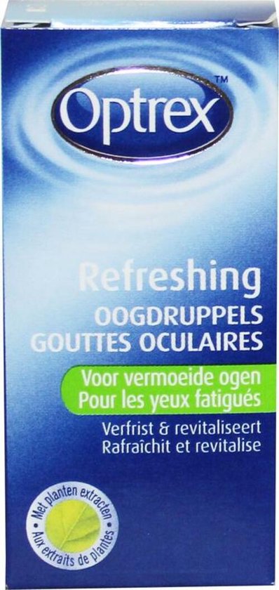 Optrex Refreshing Oogdruppels - Voor Vermoeide Ogen - 10 ml - Optrex