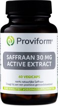 Proviform Saffraan 30mg Active Extract Vegicaps