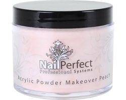 NailPerfect Nail Perfect - Makeover Acrylic Powder - Peach - 100 gr
