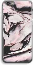Case Company® - Hoesje geschikt voor iPhone 6 / 6S hoesje - Roze stroom - Soft Cover Telefoonhoesje - Bescherming aan alle Kanten en Schermrand