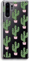 Case Company® - Hoesje geschikt voor Huawei P30 Pro hoesje - Cactus Lover - Soft Cover Telefoonhoesje - Bescherming aan alle Kanten en Schermrand