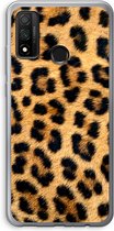 Case Company® - Hoesje geschikt voor Huawei P Smart (2020) hoesje - Luipaard - Soft Cover Telefoonhoesje - Bescherming aan alle Kanten en Schermrand