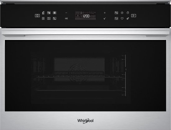 Whirlpool W7 MS450, Klein, Elektrische oven, 29 l, 29 l, Stoom, Roestvrijstaal
