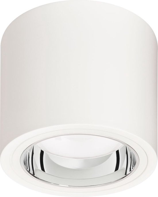 Philips LED Downlight LuxSpace Compact Lage hoogte DN570C VLC-E 36.3W 4400lm 80D - 840 Koel Wit | 250mm - Aluminium Reflector - Dali Dimbaar
