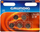 Grundig CR2032 Piles bouton - 5 pièces