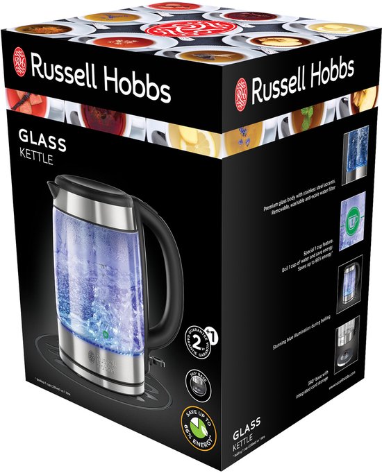 Russell Hobbs 21600-57 - Glass - Glazen Waterkoker