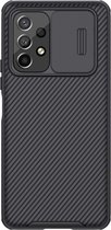 Telefoonhoesje geschikt voor Samsung Galaxy A53 5G - Nillkin CamShield Pro Case - Zwart