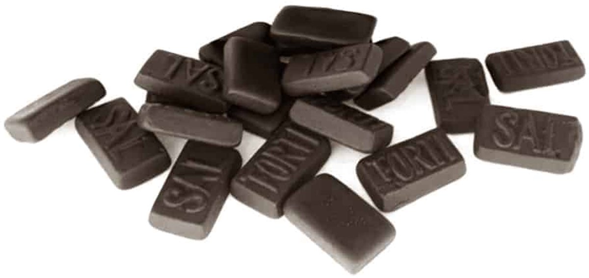 Snoepgoed Fortisal dubbel zout 1kilo