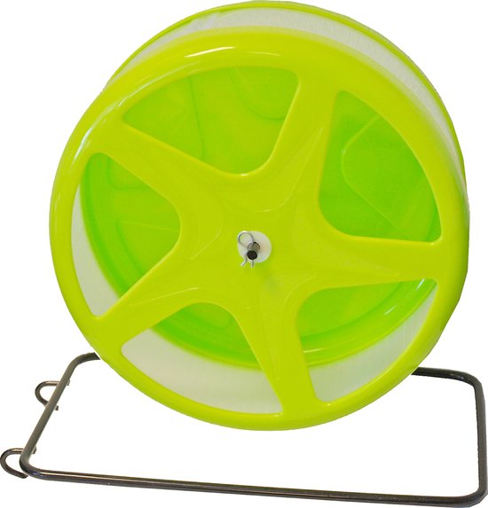 Savic silent hamstermolen Orbital “M”, groen 18,5 x 18,5 x 9,5cm