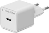 Mobilize Single USB-C Oplader Power Delivery 20W - Wit