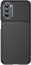 Motorola Moto G41/Moto G31 TPU Case hoesje - Just in Case - Effen Zwart - TPU (Zacht)