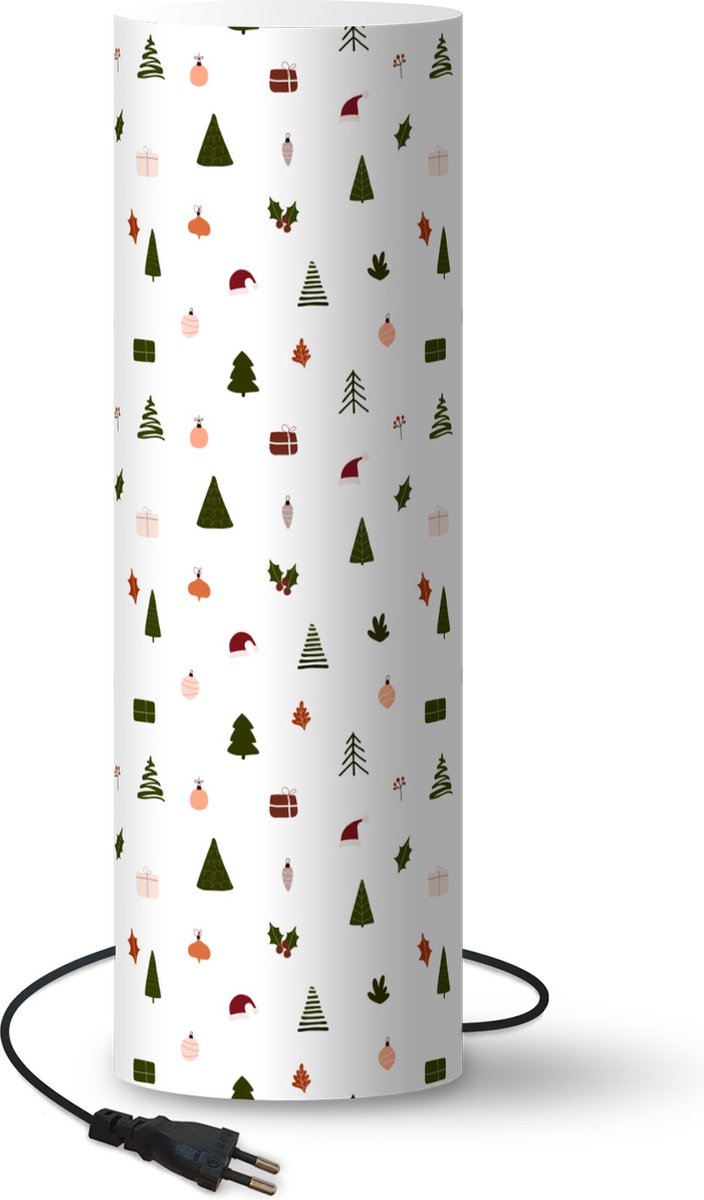 Lamptiger Tafellamp - Winter - Ø 22 Cm - E14 - Multicolor