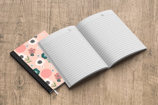 Carnet - Carnet - Motifs - Fleurs - Plantes - Carnet - Format A5 - Bloc-notes
