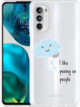 Motorola Moto G52 Hoesje Cloud - Designed by Cazy