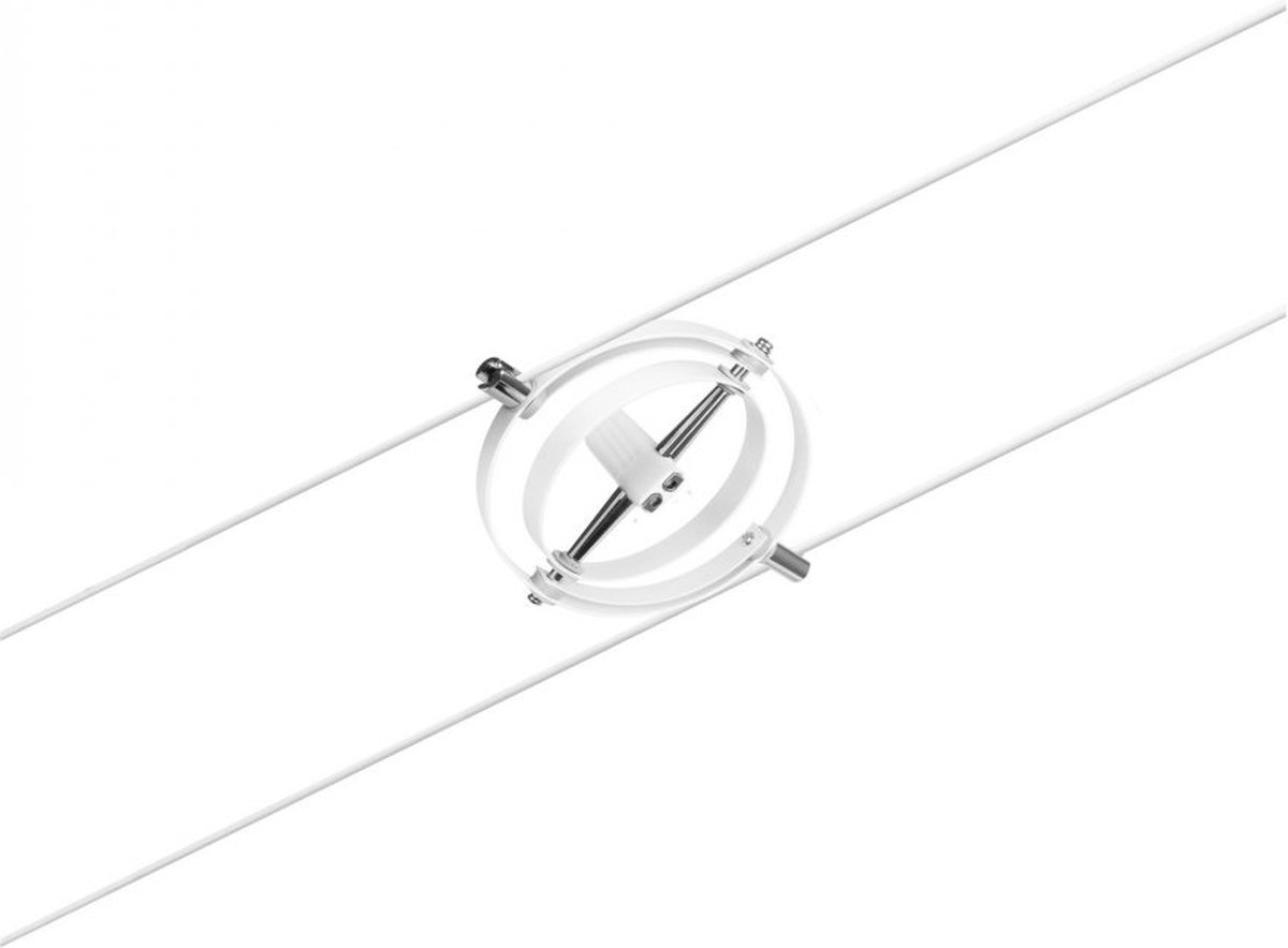 Paulmann 12V-railsysteem set GU5.3 Wit (mat), Chroom