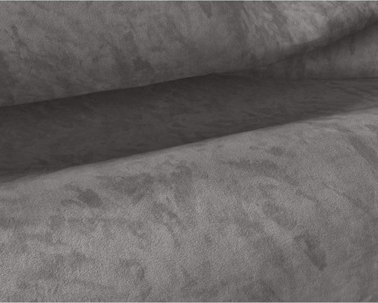 Sleeptime Velvet Touch - Dekbedovertrekset - Lits-Jumeaux - 240x200/220 + 2 kussenslopen 60x70 - Grijs van Merkloos — afbeelding 5