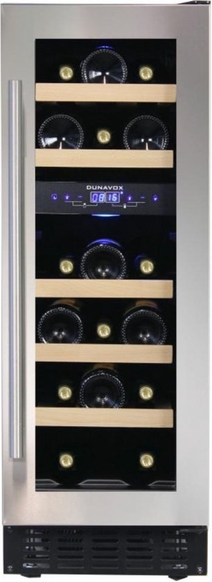 Dunavox Flow-17 Wijnkoelkast - DAUF-17.58DSS - 2 Zones - Dunavox - €1.499,00