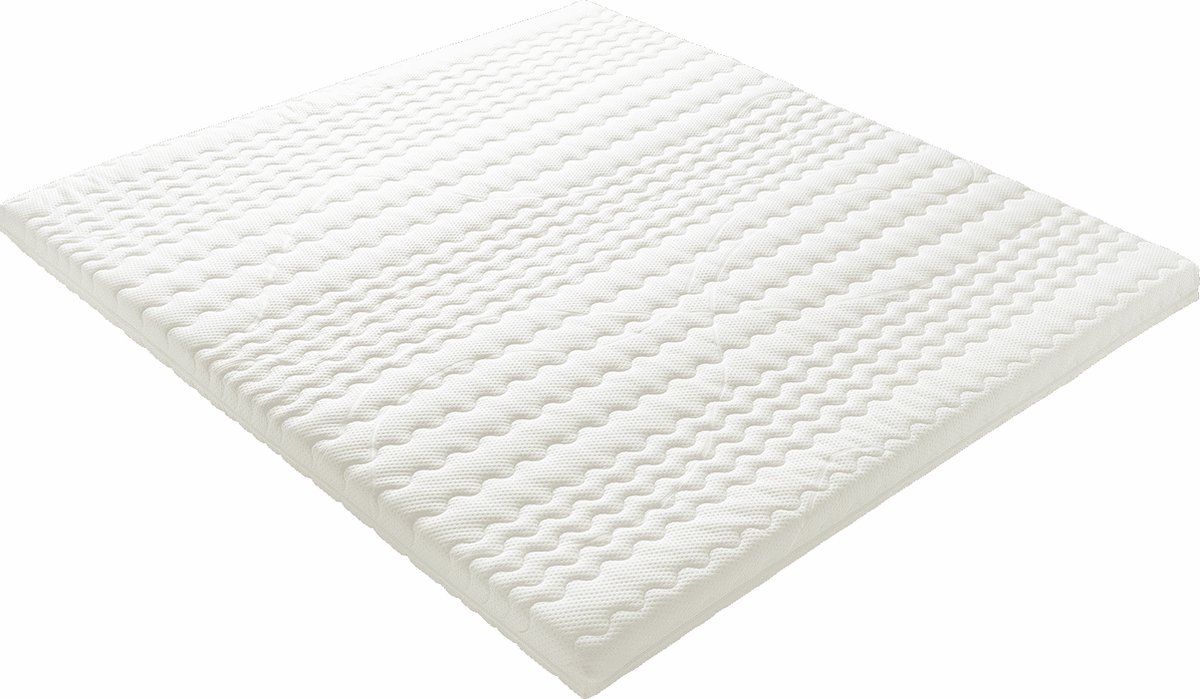 Topper matras / topdek matras Finn HR koudschuim 9 cm dik | 140 x 190 cm | Zonder Split