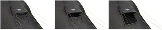 High Peak Tunneltent Garda 5.0, 5 persoons , 2,1 m stahoogte, 4.000 mm waterdicht — afbeelding 2