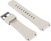 Siliconen bandje - geschikt voor Samsung Gear S3 / Galaxy Watch 3 45 mm / Galaxy Watch 46 mm - beige