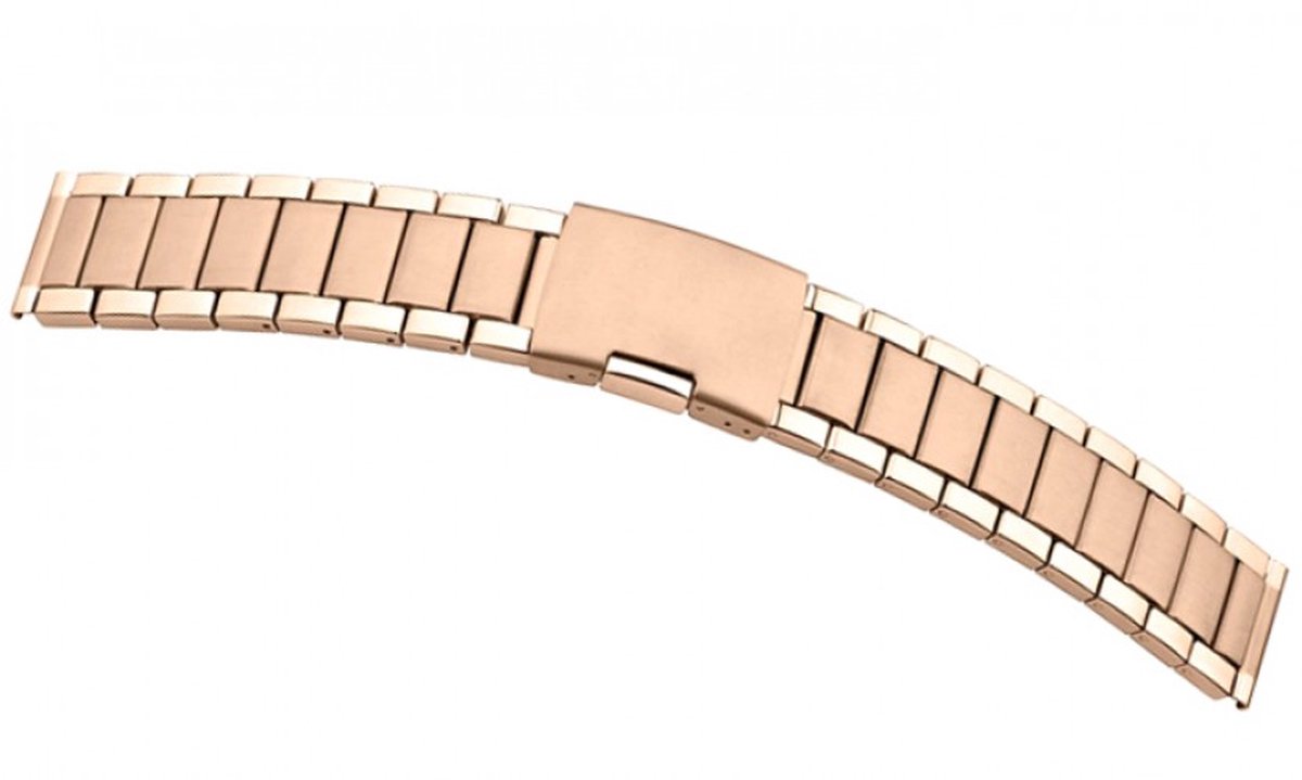 Horlogeband Metaal Havana Rose - StaaL - 24mm